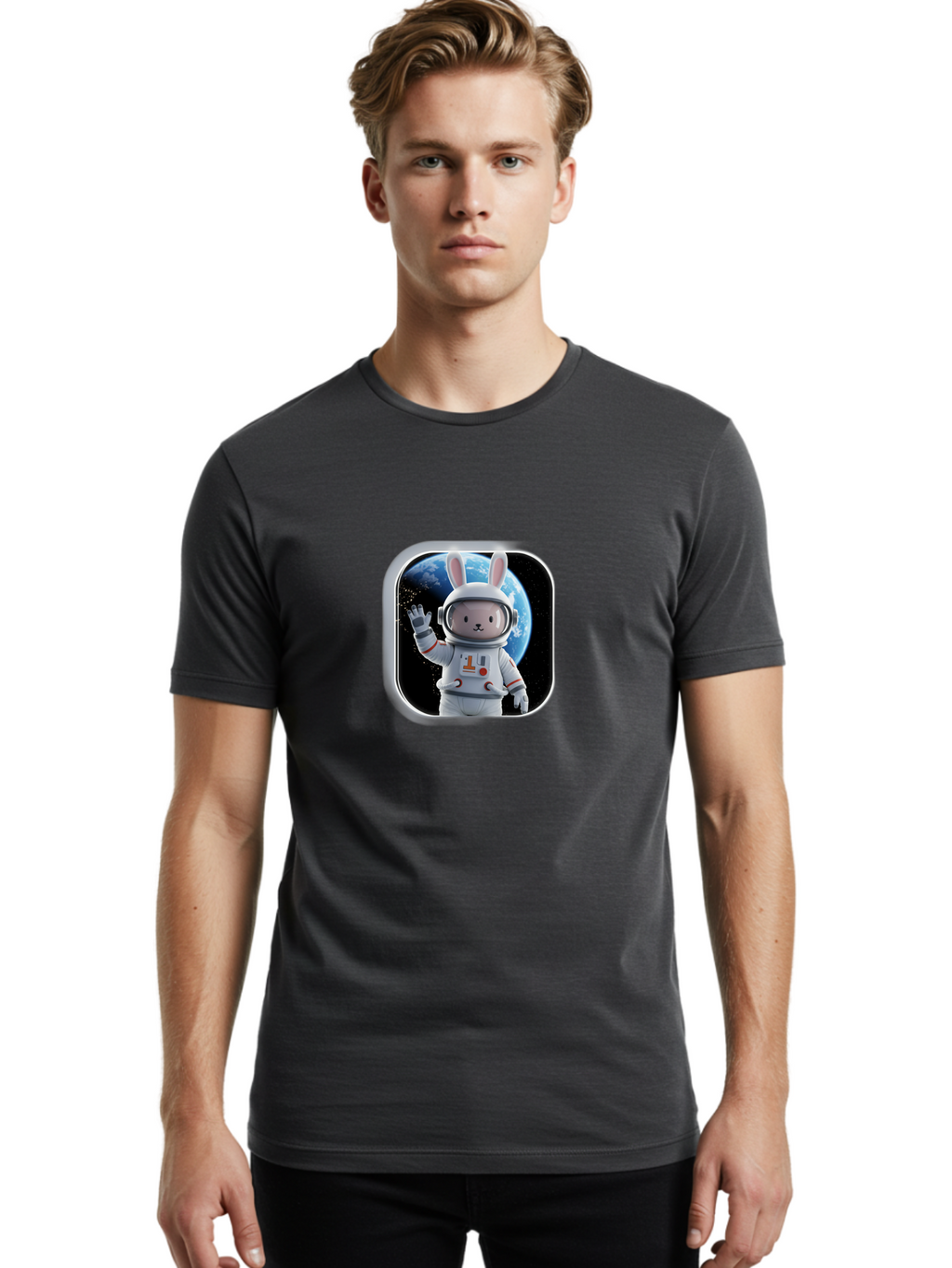 Astronaut-Bunny-28 Men'S Graphic Tee, 100% Cotton, Comfortable Casual Summer Wear, Machine Washable, Vintage Camera, Old Camera, Antique Camera, Black Camera, Classic Photography, Photography Equipment, Nostalgic Device, Film Camera, Bah470