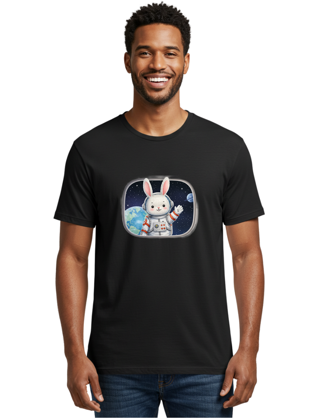 Astronaut-Bunny-29 Men'S Graphic Tee, 100% Cotton, Comfortable Casual Summer Wear, Machine Washable, Vintage Camera, Old Camera, Antique Camera, Black Camera, Classic Photography, Photography Equipment, Nostalgic Device, Film Camera, Bah471