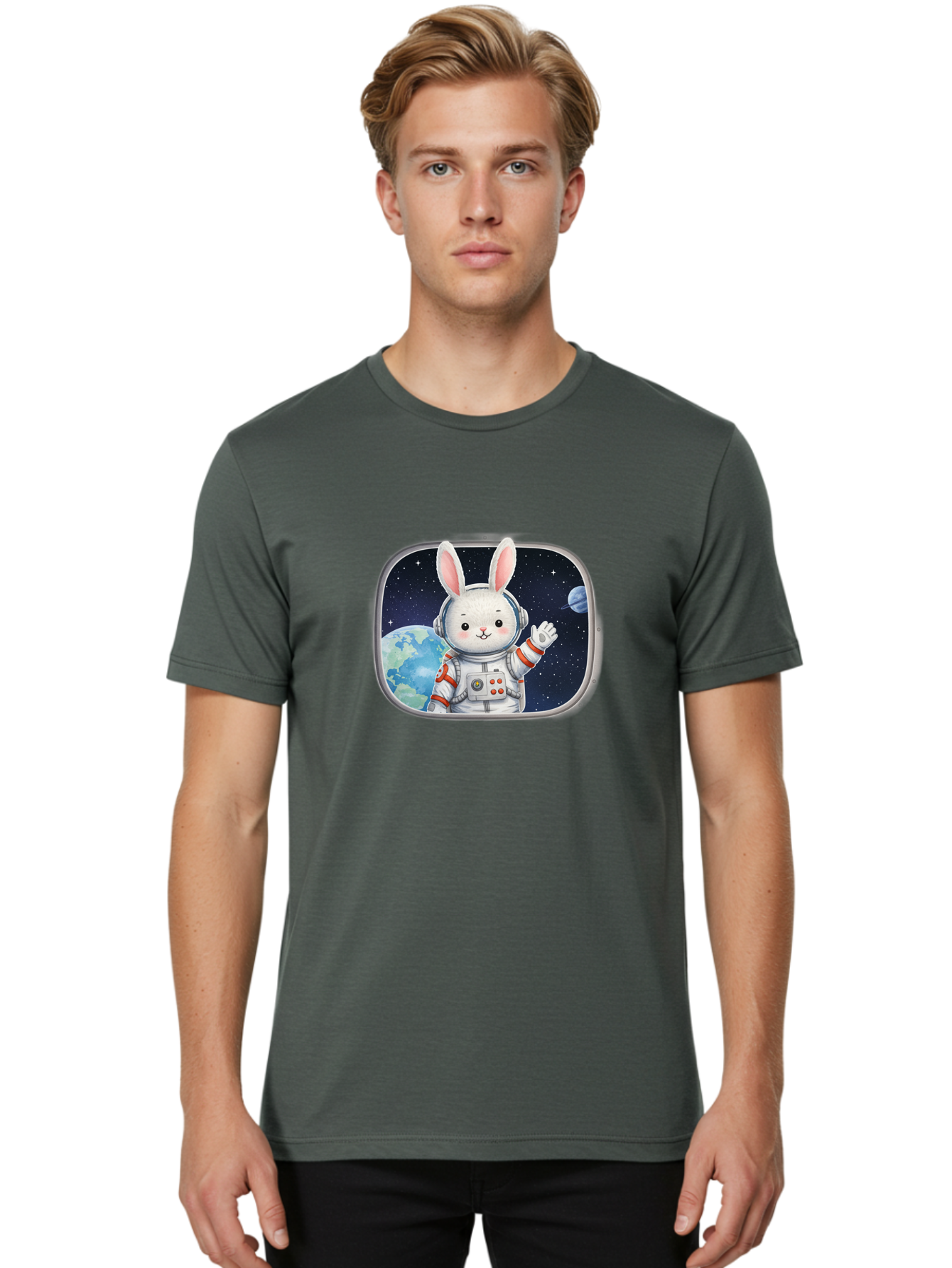 Astronaut-Bunny-29 Men'S Graphic Tee, 100% Cotton, Comfortable Casual Summer Wear, Machine Washable, Vintage Camera, Old Camera, Antique Camera, Black Camera, Classic Photography, Photography Equipment, Nostalgic Device, Film Camera, Bah471
