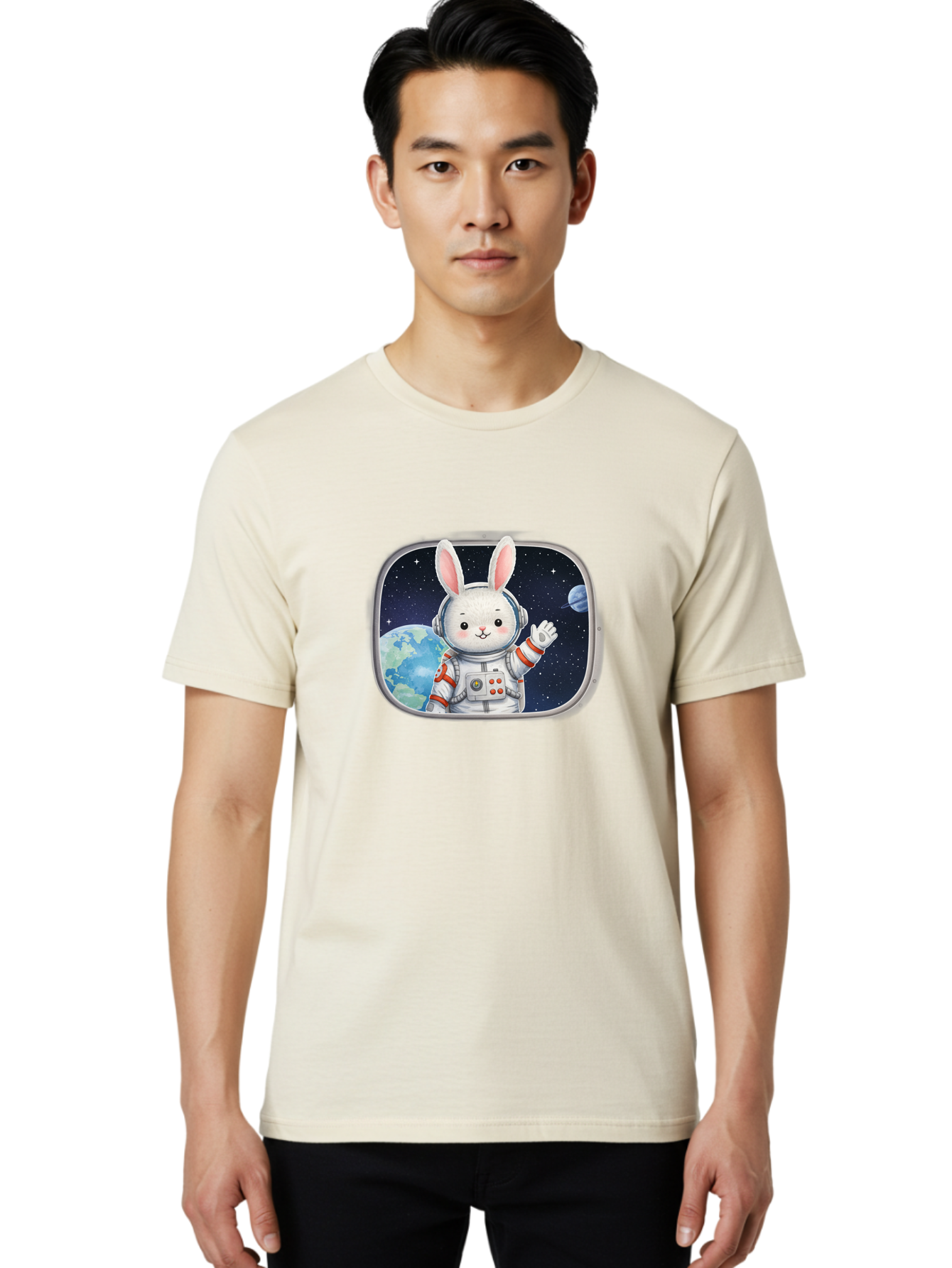Astronaut-Bunny-29 Men'S Graphic Tee, 100% Cotton, Comfortable Casual Summer Wear, Machine Washable, Vintage Camera, Old Camera, Antique Camera, Black Camera, Classic Photography, Photography Equipment, Nostalgic Device, Film Camera, Bah471