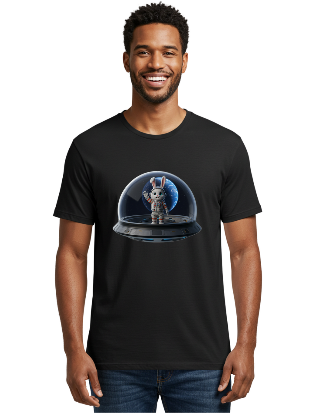 Astronaut-Bunny-30 Men'S Graphic Tee, 100% Cotton, Comfortable Casual Summer Wear, Machine Washable, Vintage Camera, Old Camera, Antique Camera, Black Camera, Classic Photography, Photography Equipment, Nostalgic Device, Film Camera, Bah473