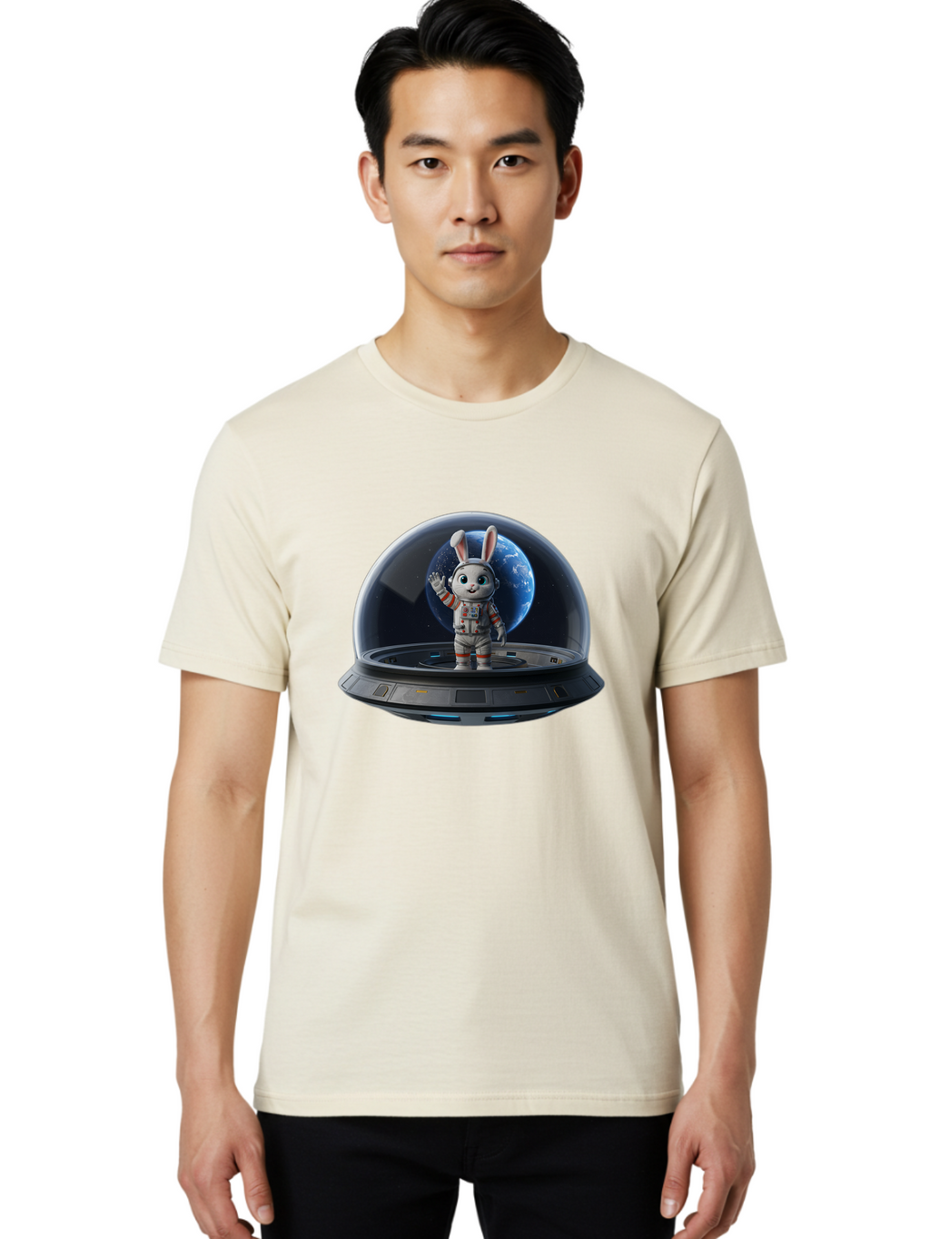 Astronaut-Bunny-30 Men'S Graphic Tee, 100% Cotton, Comfortable Casual Summer Wear, Machine Washable, Vintage Camera, Old Camera, Antique Camera, Black Camera, Classic Photography, Photography Equipment, Nostalgic Device, Film Camera, Bah473
