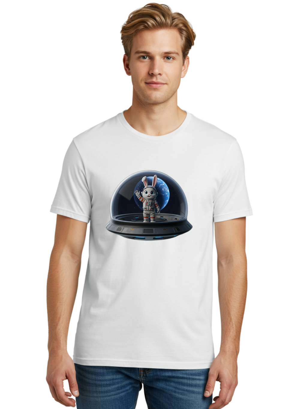 Astronaut-Bunny-30 Men'S Graphic Tee, 100% Cotton, Comfortable Casual Summer Wear, Machine Washable, Vintage Camera, Old Camera, Antique Camera, Black Camera, Classic Photography, Photography Equipment, Nostalgic Device, Film Camera, Bah473