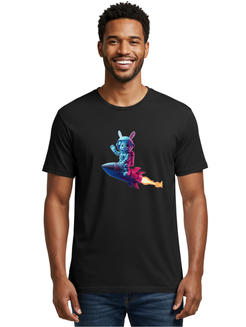 Astronaut-Bunny-31 Men'S Graphic Tee, 100% Cotton, Comfortable Casual Summer Wear, Machine Washable, Vintage Camera, Old Camera, Antique Camera, Black Camera, Classic Photography, Photography Equipment, Nostalgic Device, Film Camera, Bah474