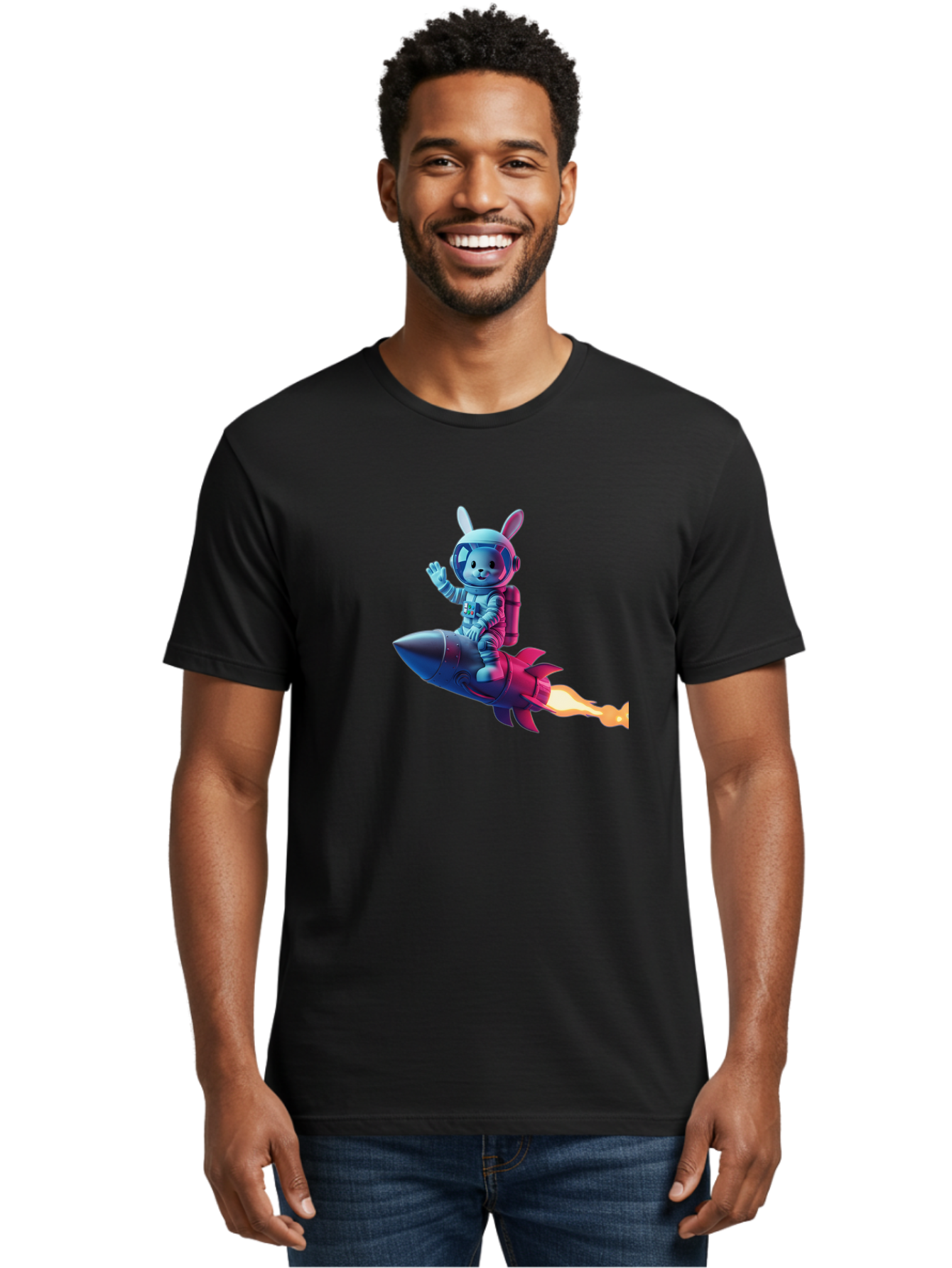 Astronaut-Bunny-31 Men'S Graphic Tee, 100% Cotton, Comfortable Casual Summer Wear, Machine Washable, Vintage Camera, Old Camera, Antique Camera, Black Camera, Classic Photography, Photography Equipment, Nostalgic Device, Film Camera, Bah474