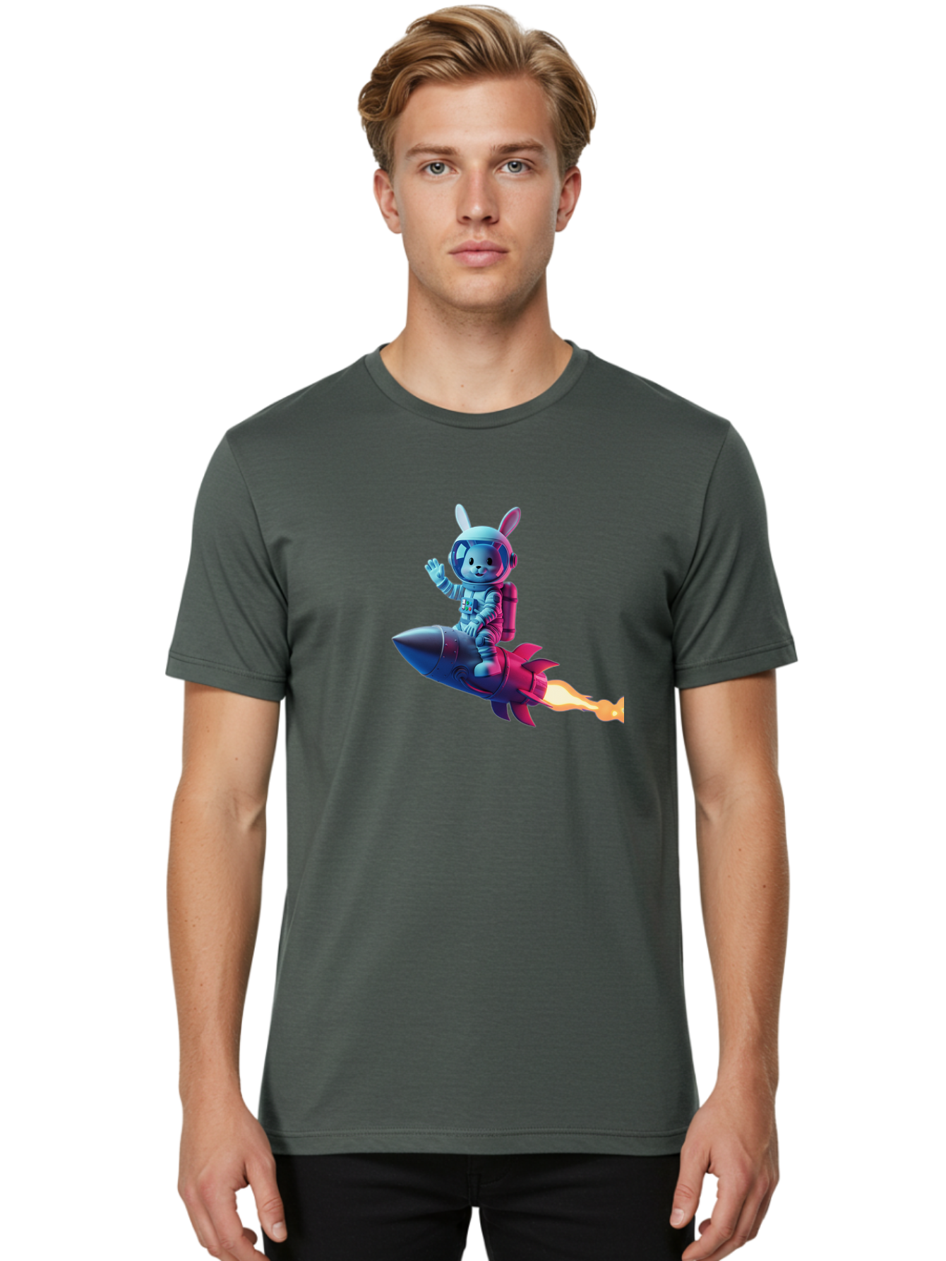 Astronaut-Bunny-31 Men'S Graphic Tee, 100% Cotton, Comfortable Casual Summer Wear, Machine Washable, Vintage Camera, Old Camera, Antique Camera, Black Camera, Classic Photography, Photography Equipment, Nostalgic Device, Film Camera, Bah474