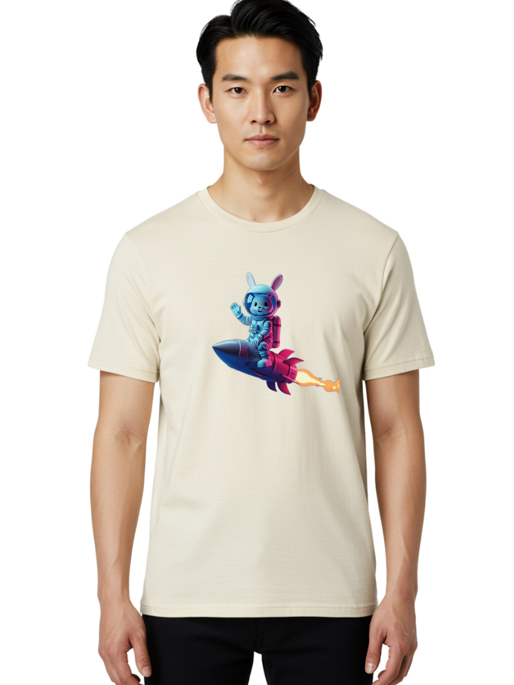 Astronaut-Bunny-31 Men'S Graphic Tee, 100% Cotton, Comfortable Casual Summer Wear, Machine Washable, Vintage Camera, Old Camera, Antique Camera, Black Camera, Classic Photography, Photography Equipment, Nostalgic Device, Film Camera, Bah474