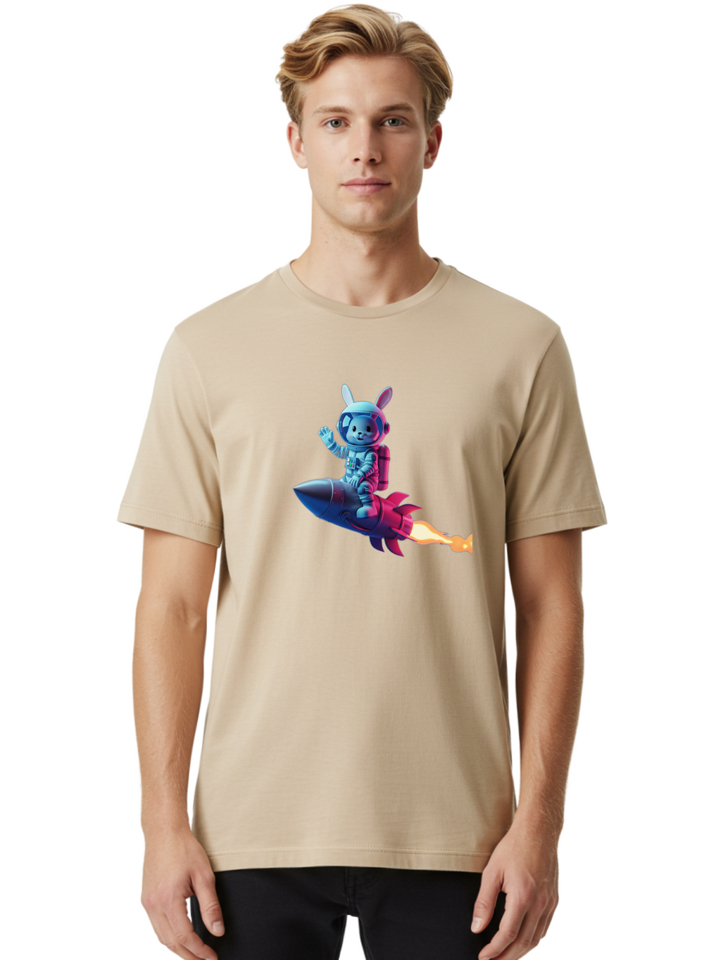 Astronaut-Bunny-31 Men'S Graphic Tee, 100% Cotton, Comfortable Casual Summer Wear, Machine Washable, Vintage Camera, Old Camera, Antique Camera, Black Camera, Classic Photography, Photography Equipment, Nostalgic Device, Film Camera, Bah474