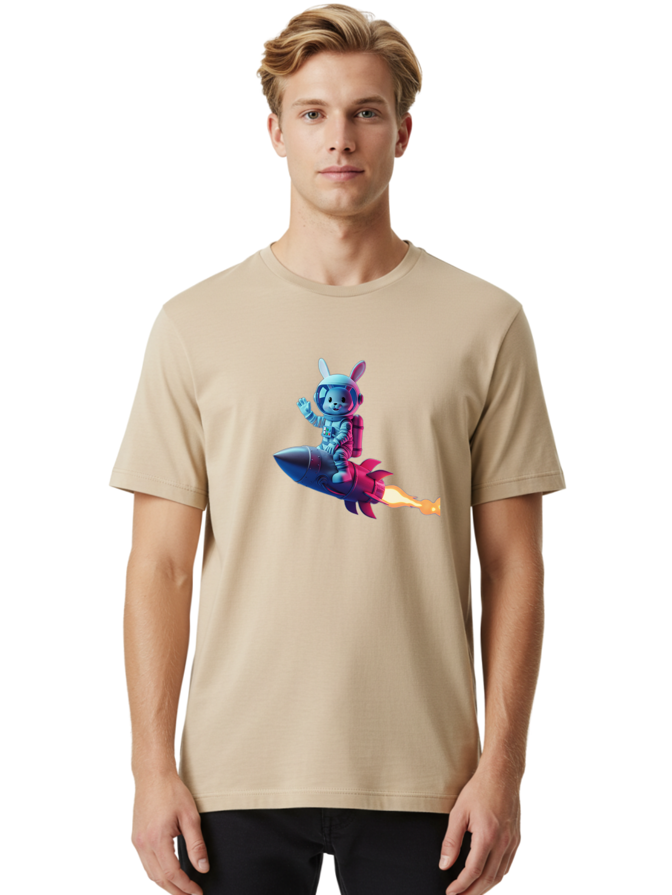 Astronaut-Bunny-31 Men'S Graphic Tee, 100% Cotton, Comfortable Casual Summer Wear, Machine Washable, Vintage Camera, Old Camera, Antique Camera, Black Camera, Classic Photography, Photography Equipment, Nostalgic Device, Film Camera, Bah474
