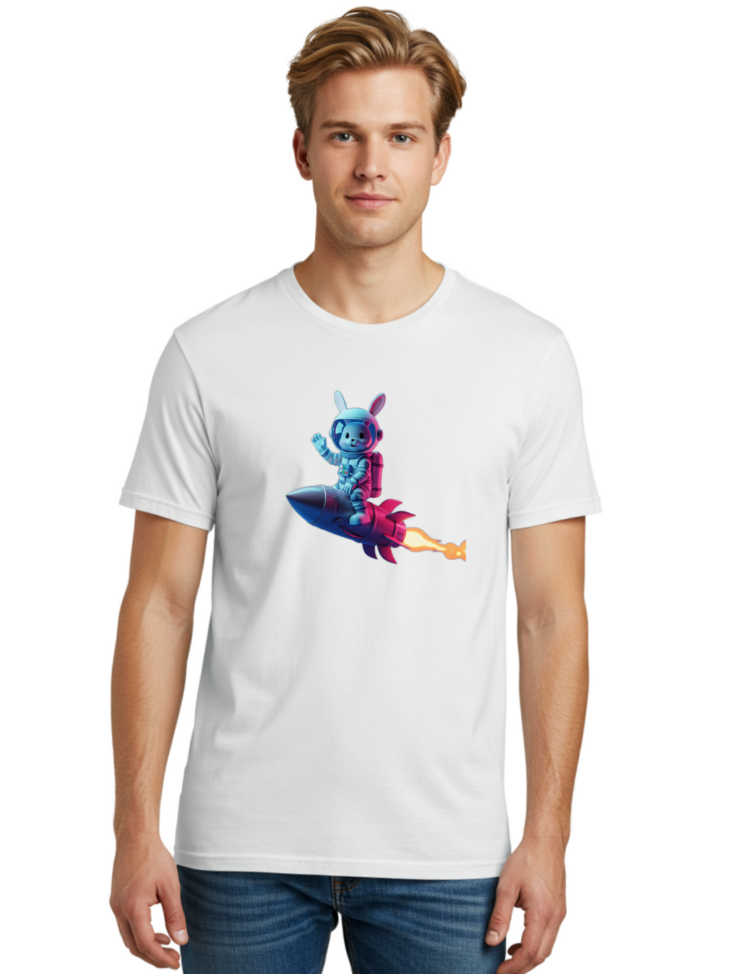 Astronaut-Bunny-31 Men'S Graphic Tee, 100% Cotton, Comfortable Casual Summer Wear, Machine Washable, Vintage Camera, Old Camera, Antique Camera, Black Camera, Classic Photography, Photography Equipment, Nostalgic Device, Film Camera, Bah474