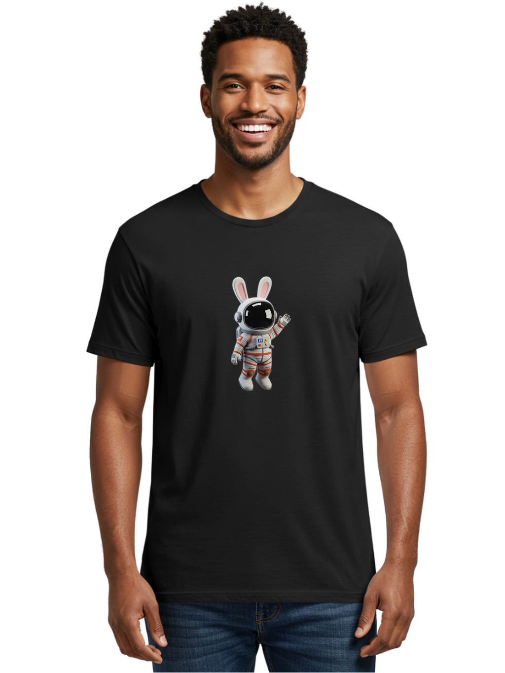 Astronaut-Bunny-36 Men'S Graphic Tee, 100% Cotton, Comfortable Casual Summer Wear, Machine Washable, Vintage Camera, Old Camera, Antique Camera, Black Camera, Classic Photography, Photography Equipment, Nostalgic Device, Film Camera, Bah479