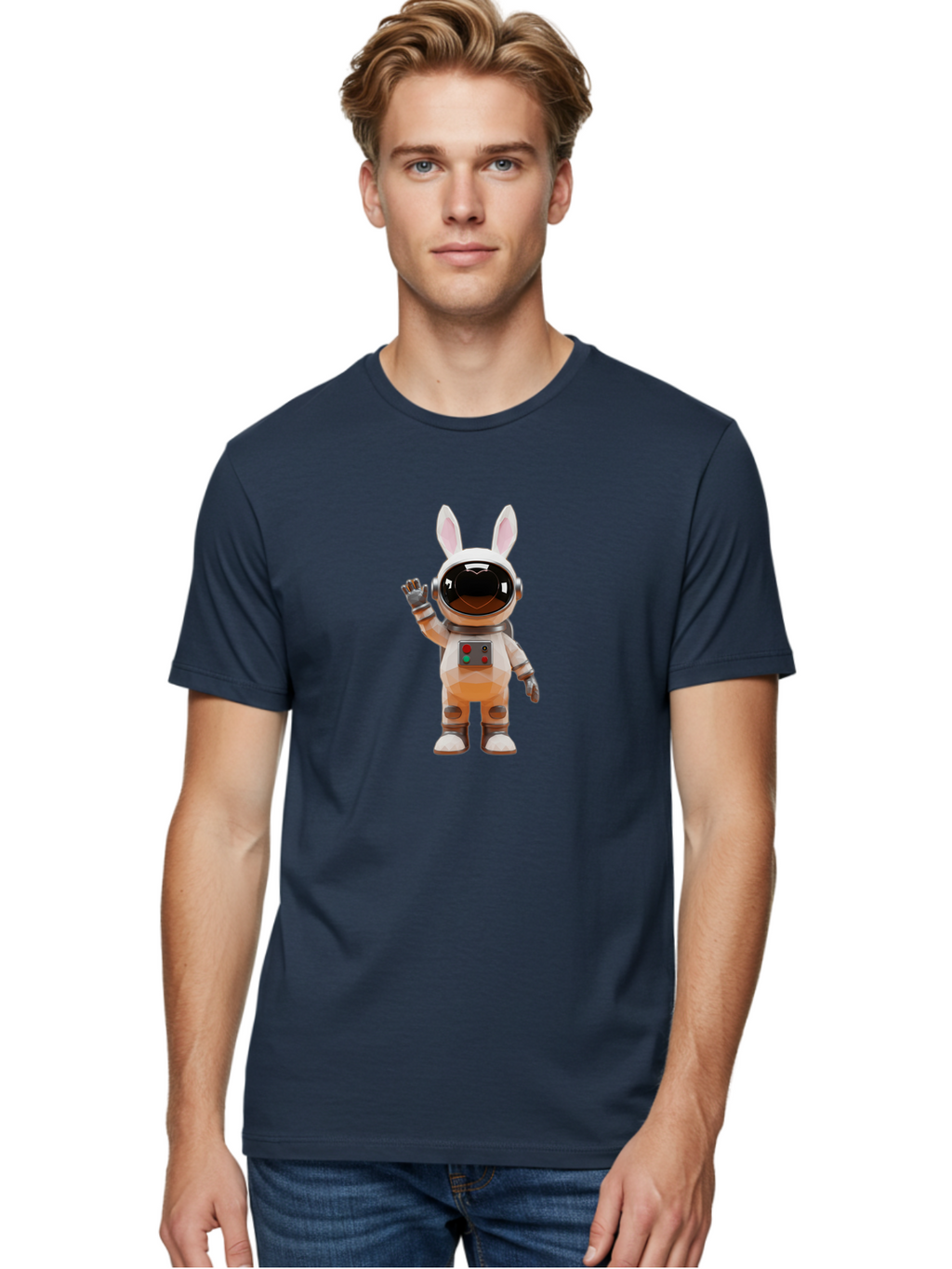 Astronaut-Bunny-4 Men'S Graphic Tee, 100% Cotton, Comfortable Casual Summer Wear, Machine Washable, Vintage Camera, Old Camera, Antique Camera, Black Camera, Classic Photography, Photography Equipment, Nostalgic Device, Film Camera, Camera Art Bah483
