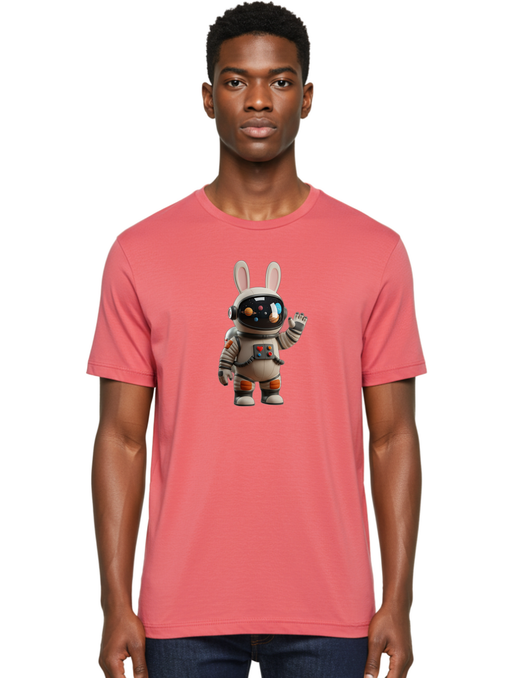 Astronaut-Bunny-8 Men'S Graphic Tee, 100% Cotton, Comfortable Casual Summer Wear, Machine Washable, Vintage Camera, Old Camera, Antique Camera, Black Camera, Classic Photography, Photography Equipment, Nostalgic Device, Film Camera, Camera Art Bah487