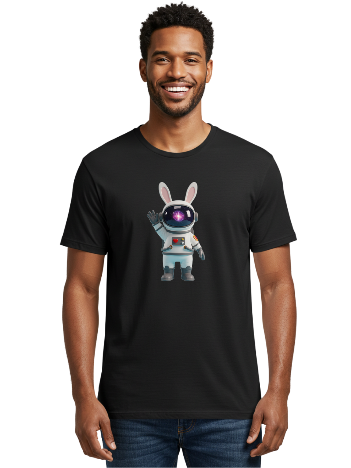 Astronaut-Bunny-9 Men'S Graphic Tee, 100% Cotton, Comfortable Casual Summer Wear, Machine Washable, Vintage Camera, Old Camera, Antique Camera, Black Camera, Classic Photography, Photography Equipment, Nostalgic Device, Film Camera, Camera Art Bah488