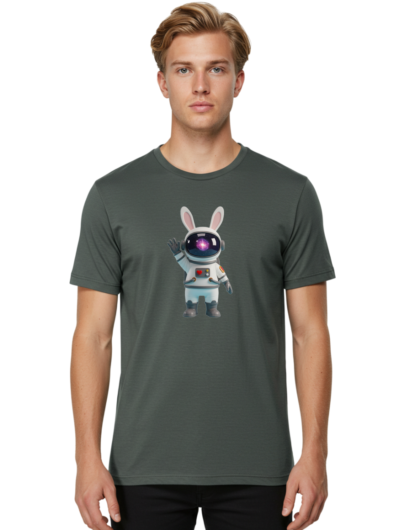 Astronaut-Bunny-9 Men'S Graphic Tee, 100% Cotton, Comfortable Casual Summer Wear, Machine Washable, Vintage Camera, Old Camera, Antique Camera, Black Camera, Classic Photography, Photography Equipment, Nostalgic Device, Film Camera, Camera Art Bah488