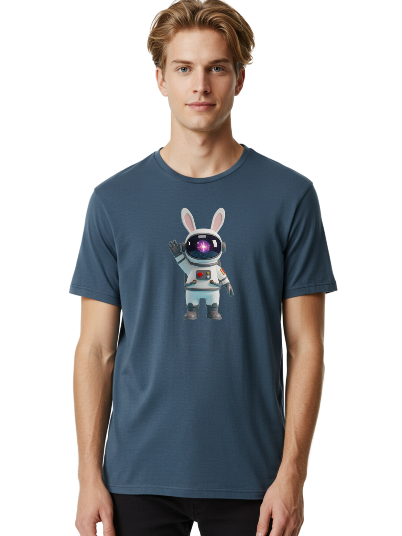 Astronaut-Bunny-9 Men'S Graphic Tee, 100% Cotton, Comfortable Casual Summer Wear, Machine Washable, Vintage Camera, Old Camera, Antique Camera, Black Camera, Classic Photography, Photography Equipment, Nostalgic Device, Film Camera, Camera Art Bah488