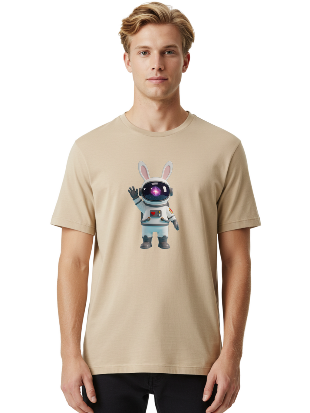 Astronaut-Bunny-9 Men'S Graphic Tee, 100% Cotton, Comfortable Casual Summer Wear, Machine Washable, Vintage Camera, Old Camera, Antique Camera, Black Camera, Classic Photography, Photography Equipment, Nostalgic Device, Film Camera, Camera Art Bah488