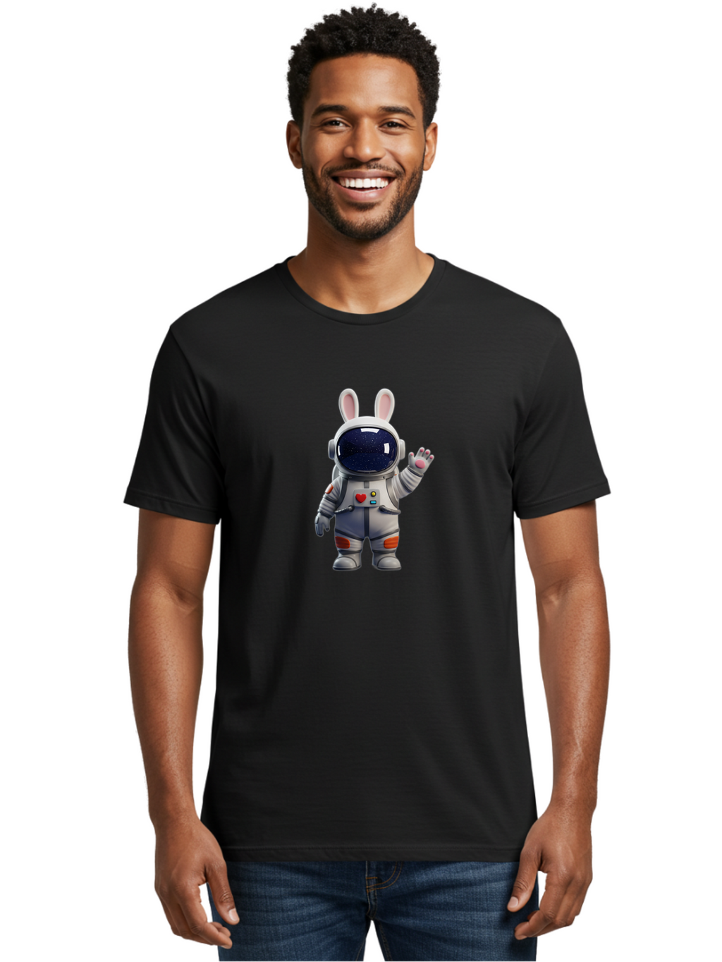 Astronaut-Bunny Men'S Graphic Tee, 100% Cotton, Comfortable Casual Summer Wear, Machine Washable, Vintage Camera, Old Camera, Antique Camera, Black Camera, Classic Photography, Photography Equipment, Nostalgic Device, Film Camera, Camera Art Bah489