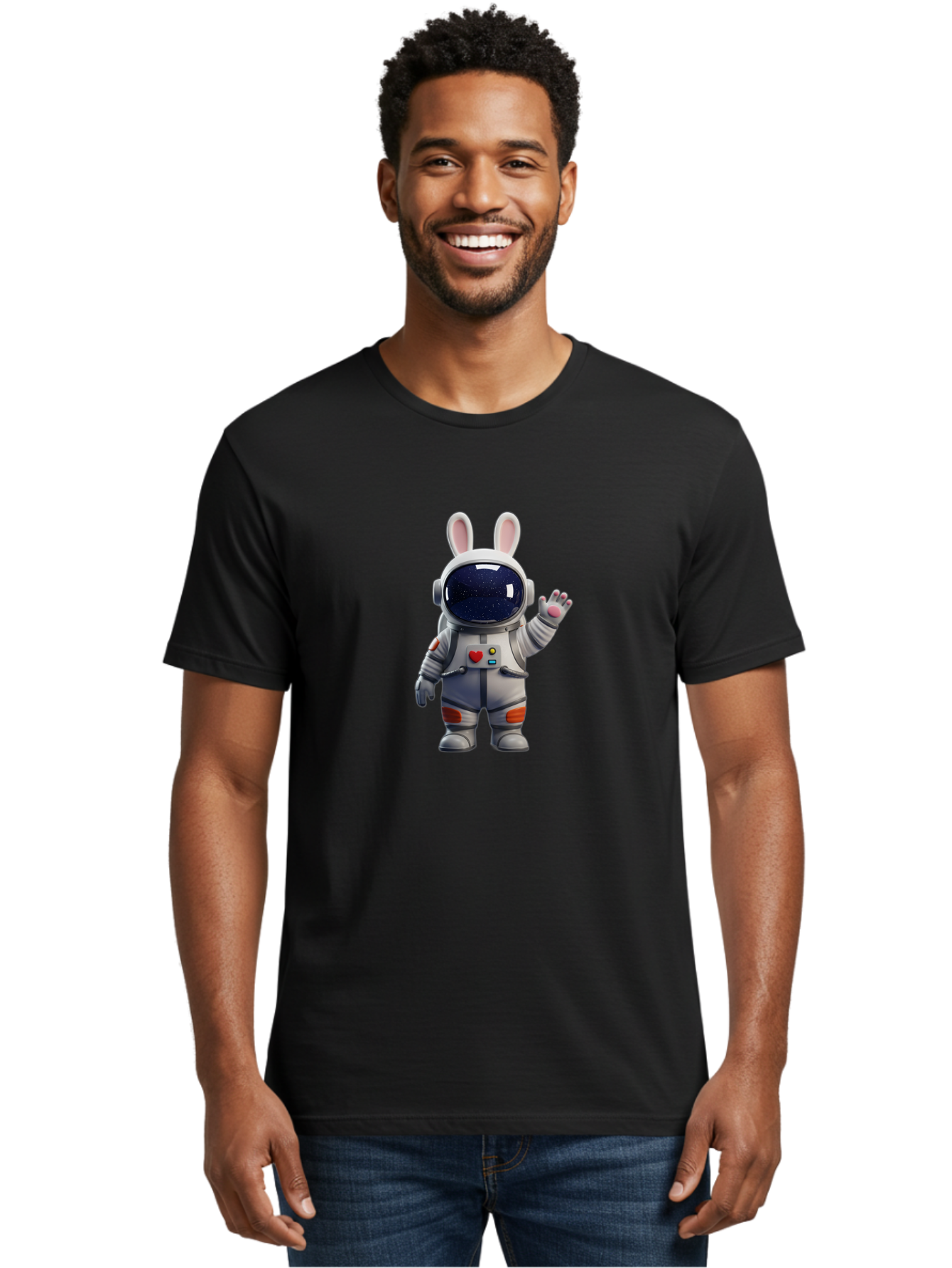 Astronaut-Bunny Men'S Graphic Tee, 100% Cotton, Comfortable Casual Summer Wear, Machine Washable, Vintage Camera, Old Camera, Antique Camera, Black Camera, Classic Photography, Photography Equipment, Nostalgic Device, Film Camera, Camera Art Bah489