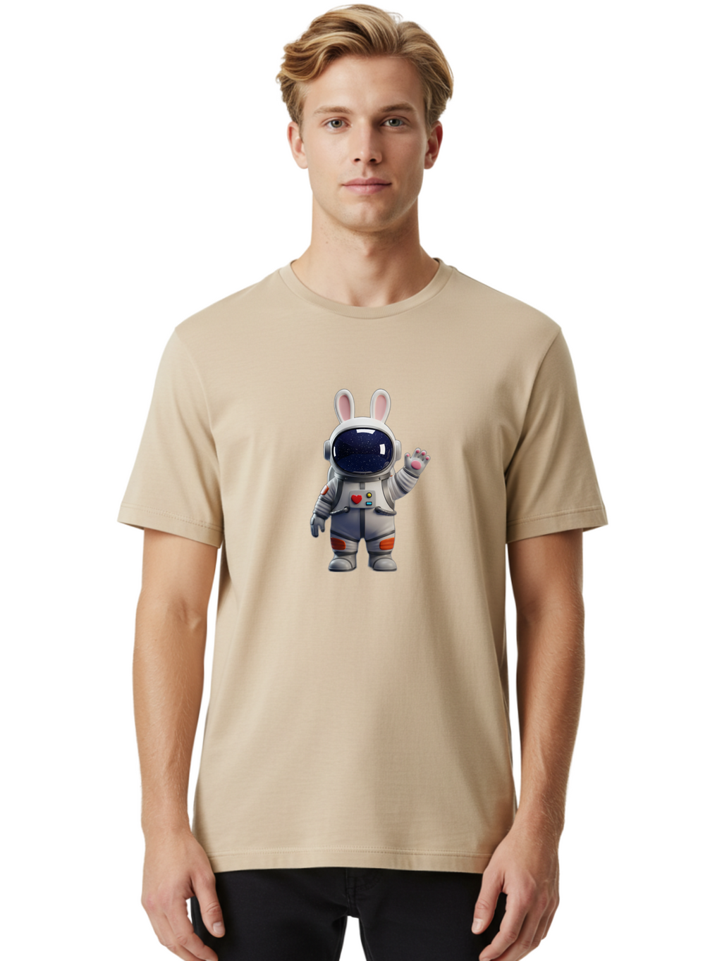Astronaut-Bunny Men'S Graphic Tee, 100% Cotton, Comfortable Casual Summer Wear, Machine Washable, Vintage Camera, Old Camera, Antique Camera, Black Camera, Classic Photography, Photography Equipment, Nostalgic Device, Film Camera, Camera Art Bah489