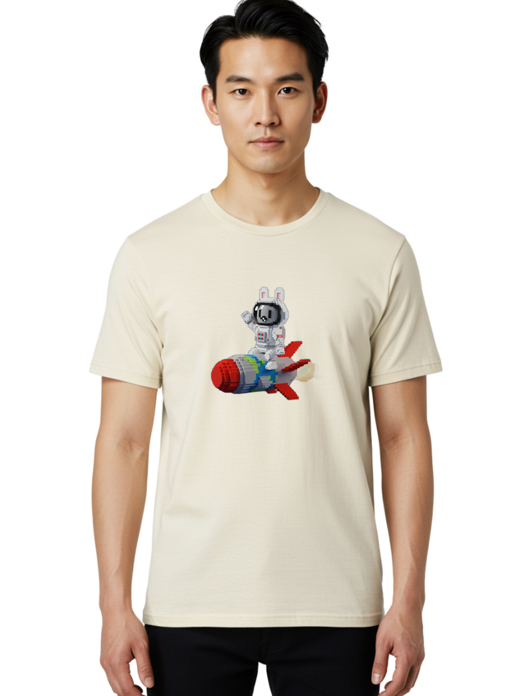 Astronaut-Lego Men'S Graphic Tee, 100% Cotton, Comfortable Casual Summer Wear, Machine Washable, Vintage Camera, Old Camera, Antique Camera, Black Camera, Classic Photography, Photography Equipment, Nostalgic Device, Film Camera, Camera Art Bah490