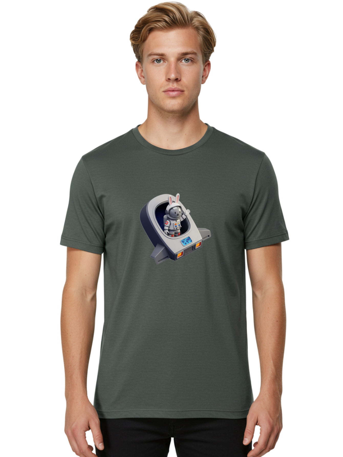 Astronaut-Rabbit-10 Men'S Graphic Tee, 100% Cotton, Comfortable Casual Summer Wear, Machine Washable, Vintage Camera, Old Camera, Antique Camera, Black Camera, Classic Photography, Photography Equipment, Nostalgic Device, Film Camera, Bah492
