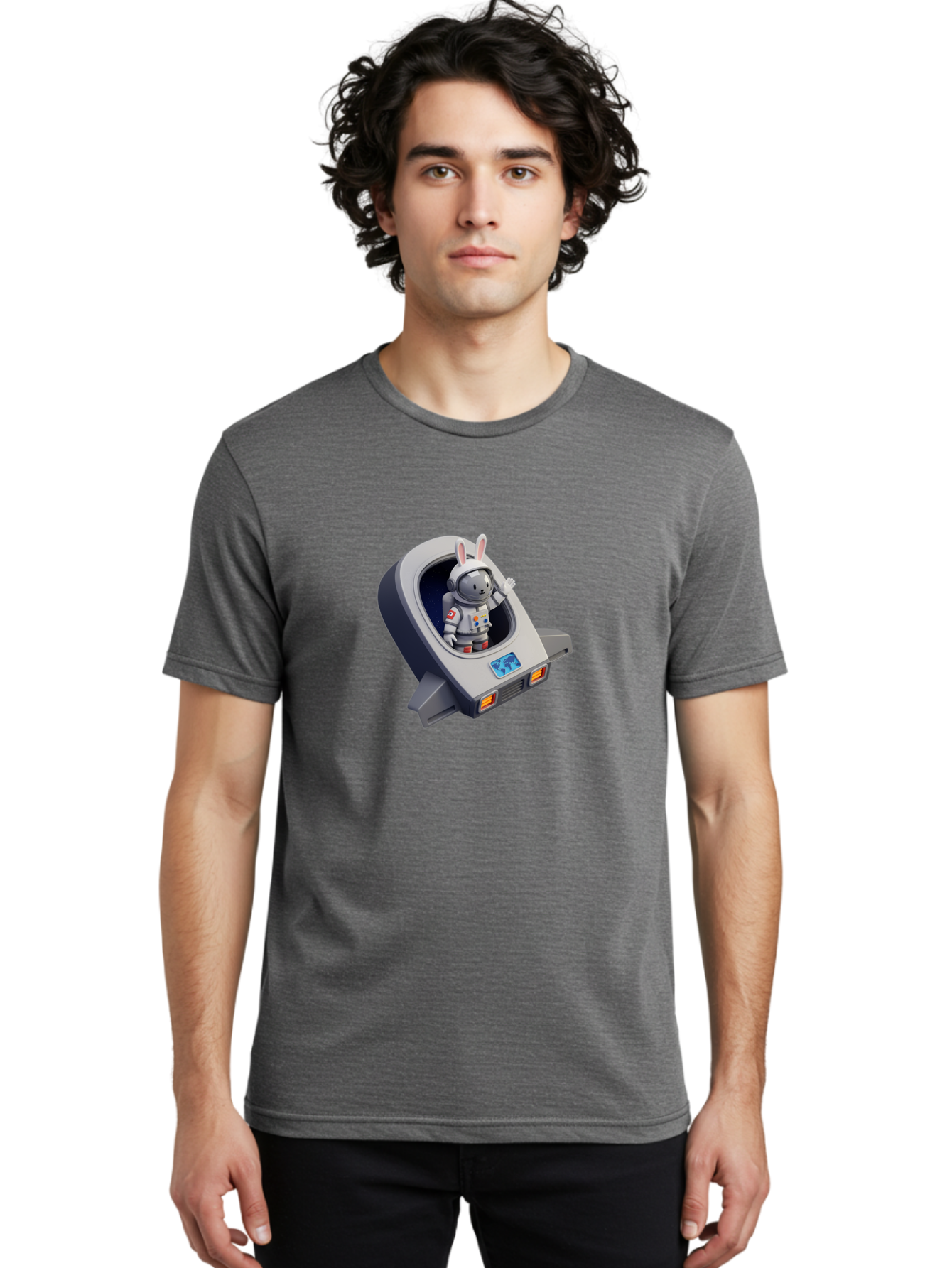 Astronaut-Rabbit-10 Men'S Graphic Tee, 100% Cotton, Comfortable Casual Summer Wear, Machine Washable, Vintage Camera, Old Camera, Antique Camera, Black Camera, Classic Photography, Photography Equipment, Nostalgic Device, Film Camera, Bah492