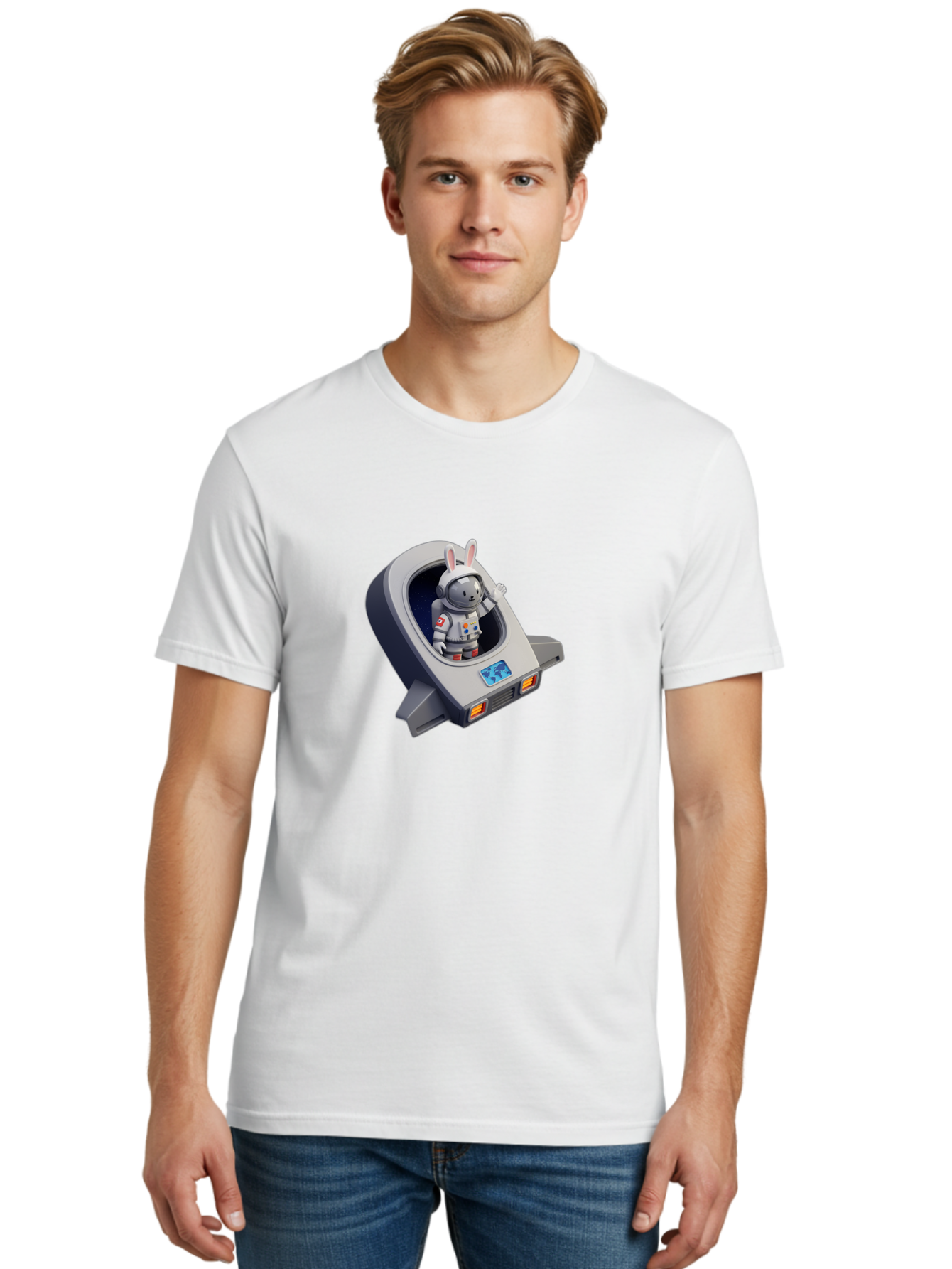 Astronaut-Rabbit-10 Men'S Graphic Tee, 100% Cotton, Comfortable Casual Summer Wear, Machine Washable, Vintage Camera, Old Camera, Antique Camera, Black Camera, Classic Photography, Photography Equipment, Nostalgic Device, Film Camera, Bah492