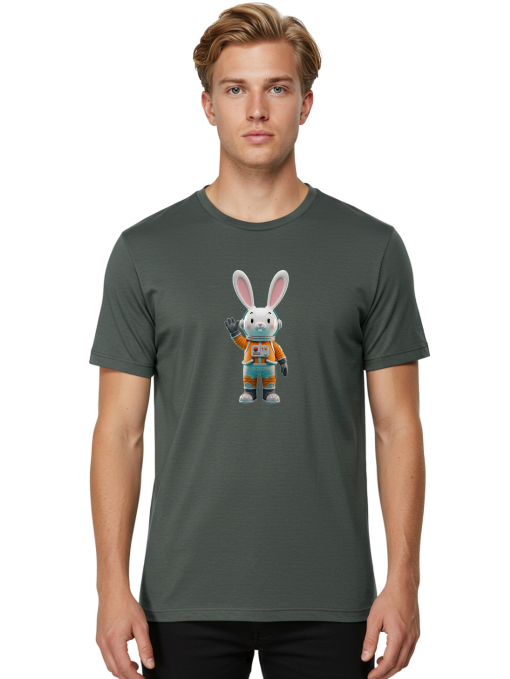 Astronaut-Rabbit-13 Men'S Graphic Tee, 100% Cotton, Comfortable Casual Summer Wear, Machine Washable, Vintage Camera, Old Camera, Antique Camera, Black Camera, Classic Photography, Photography Equipment, Nostalgic Device, Film Camera, Bah495