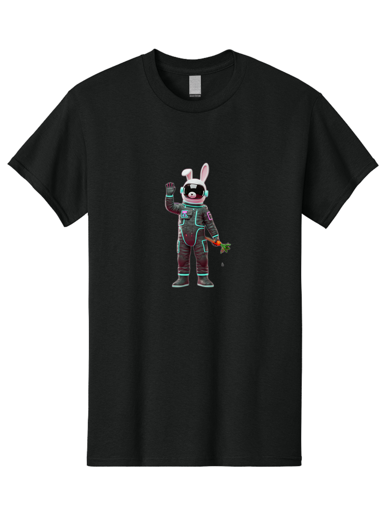 Astronaut-Rabbit-3 Men'S Graphic Tee, 100% Cotton, Comfortable Casual Summer Wear, Machine Washable, Vintage Camera, Old Camera, Antique Camera, Black Camera, Classic Photography, Photography Equipment, Nostalgic Device, Film Camera, Bah497