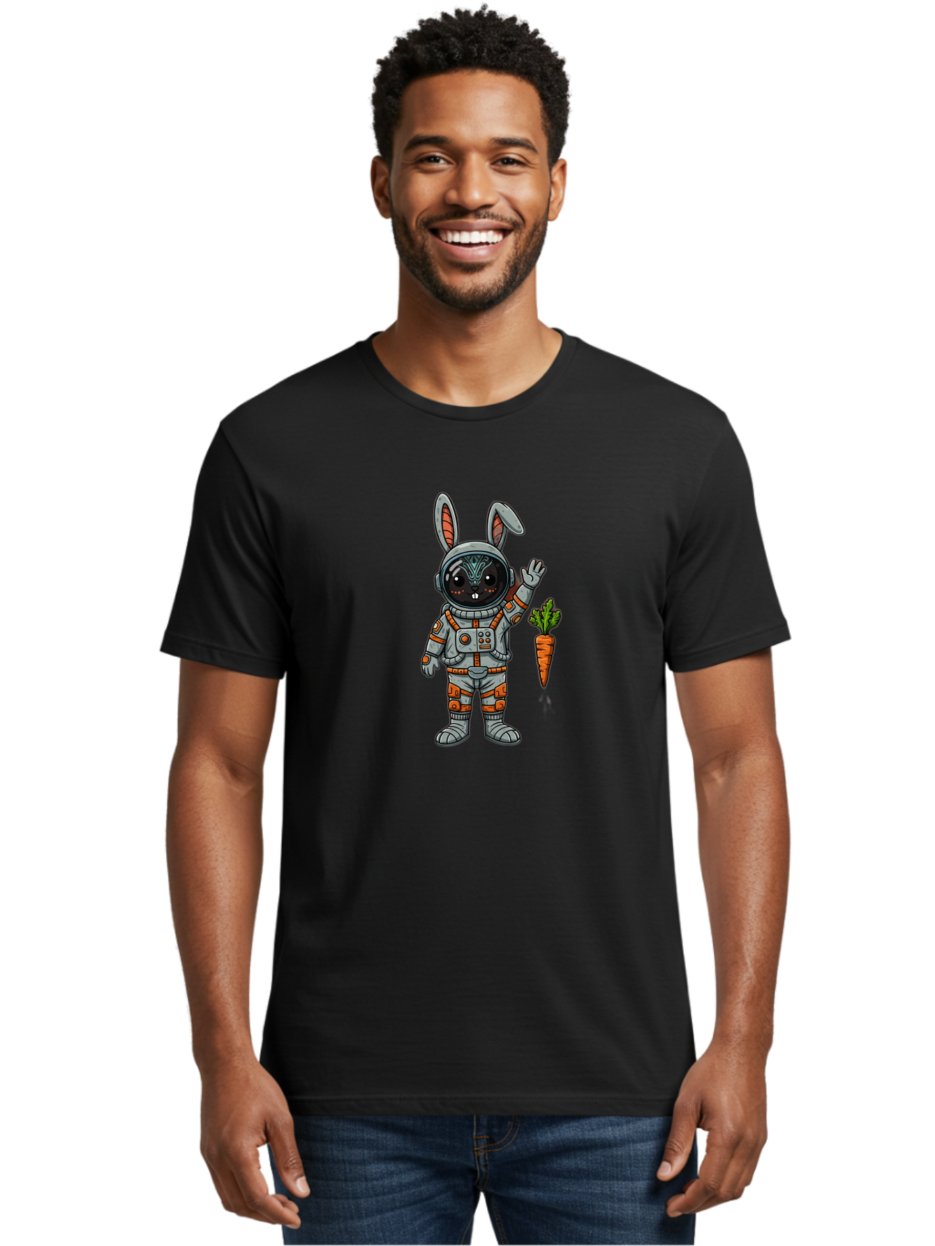 Astronaut-Rabbit-5 Men'S Graphic Tee, 100% Cotton, Comfortable Casual Summer Wear, Machine Washable, Vintage Camera, Old Camera, Antique Camera, Black Camera, Classic Photography, Photography Equipment, Nostalgic Device, Film Camera, Bah499