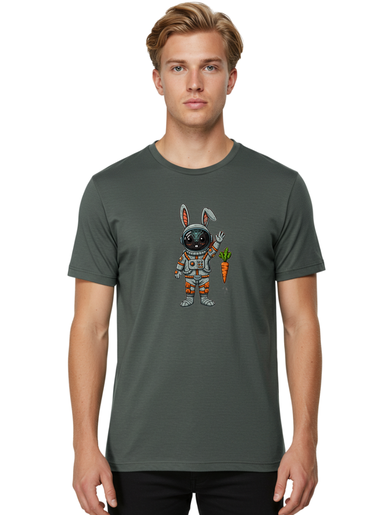 Astronaut-Rabbit-5 Men'S Graphic Tee, 100% Cotton, Comfortable Casual Summer Wear, Machine Washable, Vintage Camera, Old Camera, Antique Camera, Black Camera, Classic Photography, Photography Equipment, Nostalgic Device, Film Camera, Bah499
