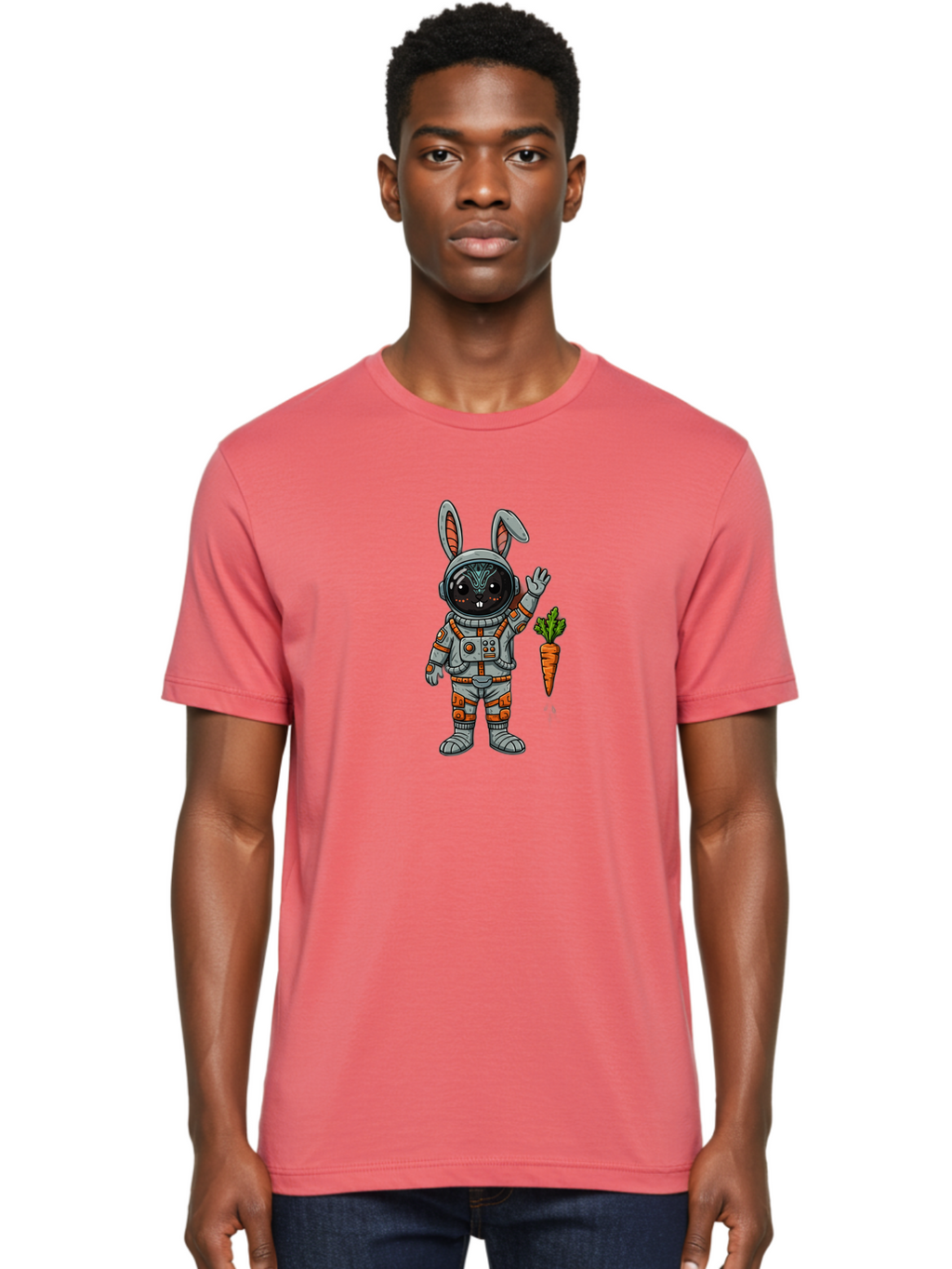 Astronaut-Rabbit-5 Men'S Graphic Tee, 100% Cotton, Comfortable Casual Summer Wear, Machine Washable, Vintage Camera, Old Camera, Antique Camera, Black Camera, Classic Photography, Photography Equipment, Nostalgic Device, Film Camera, Bah499