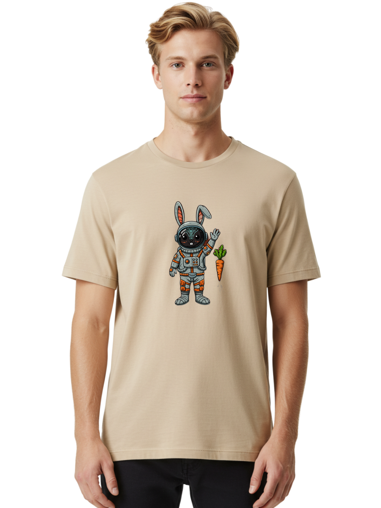 Astronaut-Rabbit-5 Men'S Graphic Tee, 100% Cotton, Comfortable Casual Summer Wear, Machine Washable, Vintage Camera, Old Camera, Antique Camera, Black Camera, Classic Photography, Photography Equipment, Nostalgic Device, Film Camera, Bah499