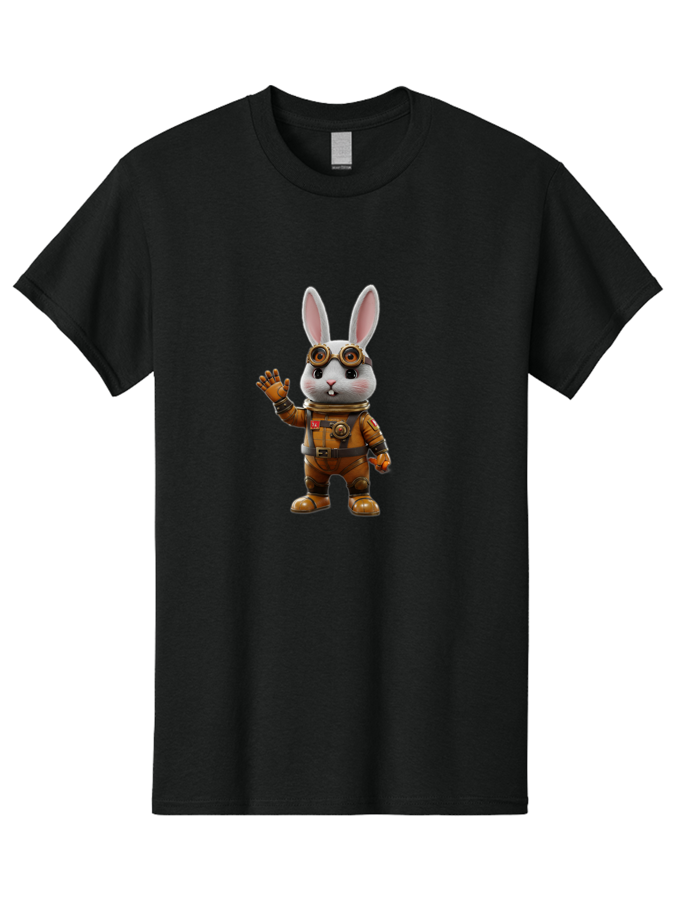 Astronaut-Rabbit-6 Men'S Graphic Tee, 100% Cotton, Comfortable Casual Summer Wear, Machine Washable, Vintage Camera, Old Camera, Antique Camera, Black Camera, Classic Photography, Photography Equipment, Nostalgic Device, Film Camera, Bah500