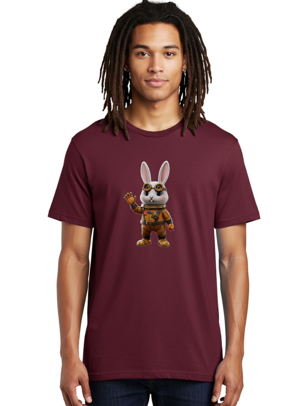Astronaut-Rabbit-6 Men'S Graphic Tee, 100% Cotton, Comfortable Casual Summer Wear, Machine Washable, Vintage Camera, Old Camera, Antique Camera, Black Camera, Classic Photography, Photography Equipment, Nostalgic Device, Film Camera, Bah500