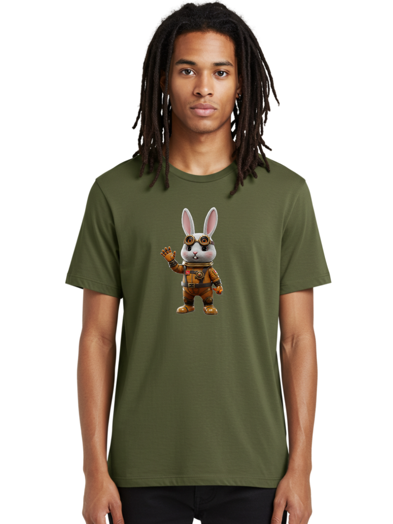 Astronaut-Rabbit-6 Men'S Graphic Tee, 100% Cotton, Comfortable Casual Summer Wear, Machine Washable, Vintage Camera, Old Camera, Antique Camera, Black Camera, Classic Photography, Photography Equipment, Nostalgic Device, Film Camera, Bah500