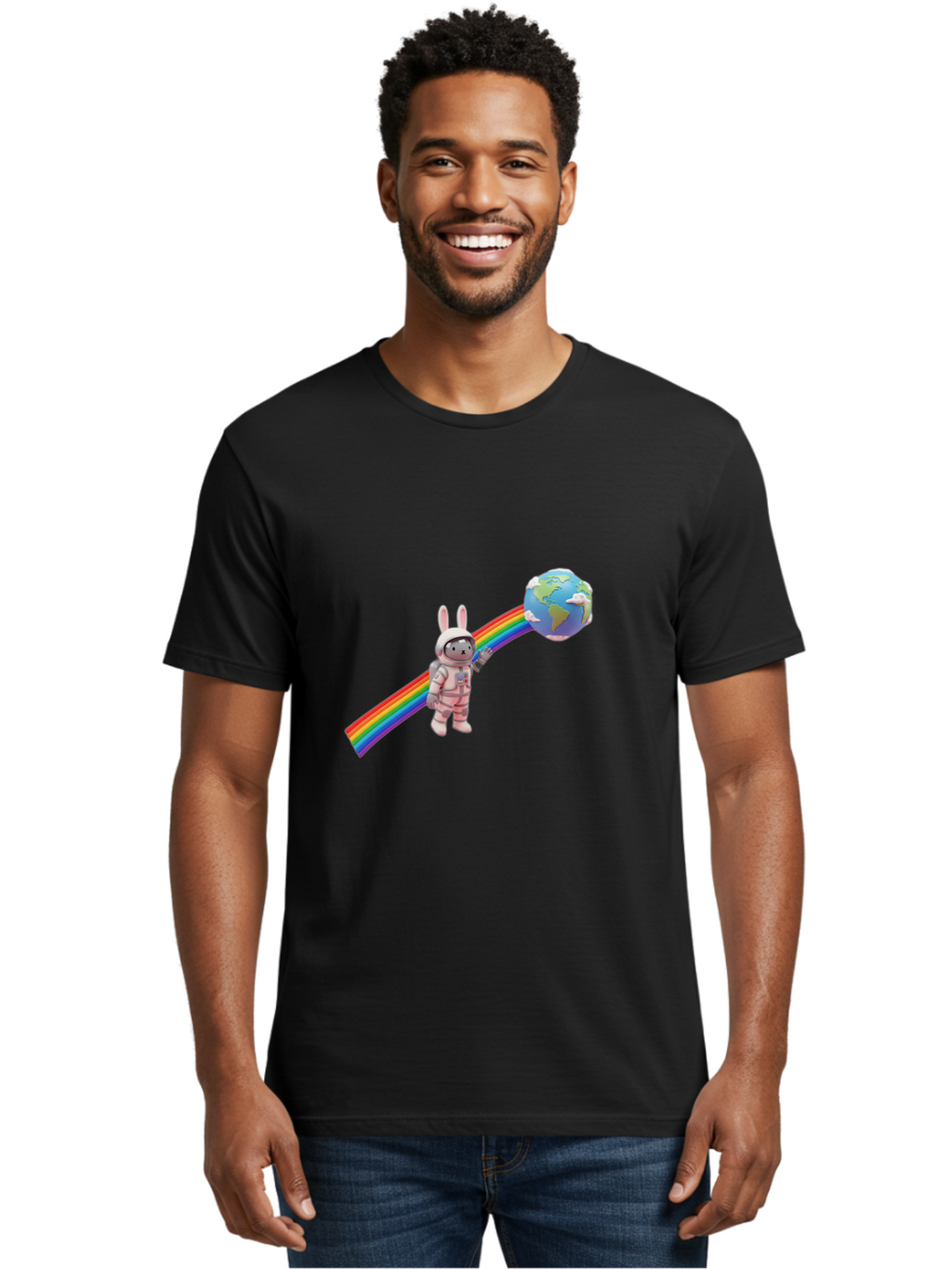 Astronaut-Rabbit-8 Men'S Graphic Tee, 100% Cotton, Comfortable Casual Summer Wear, Machine Washable, Vintage Camera, Old Camera, Antique Camera, Black Camera, Classic Photography, Photography Equipment, Nostalgic Device, Film Camera, Bah502