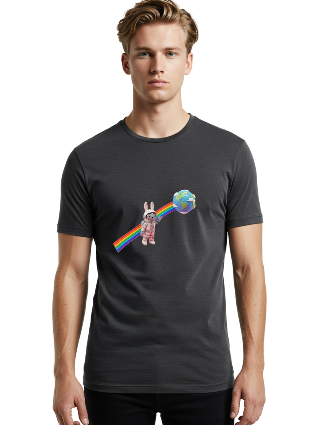 Astronaut-Rabbit-8 Men'S Graphic Tee, 100% Cotton, Comfortable Casual Summer Wear, Machine Washable, Vintage Camera, Old Camera, Antique Camera, Black Camera, Classic Photography, Photography Equipment, Nostalgic Device, Film Camera, Bah502
