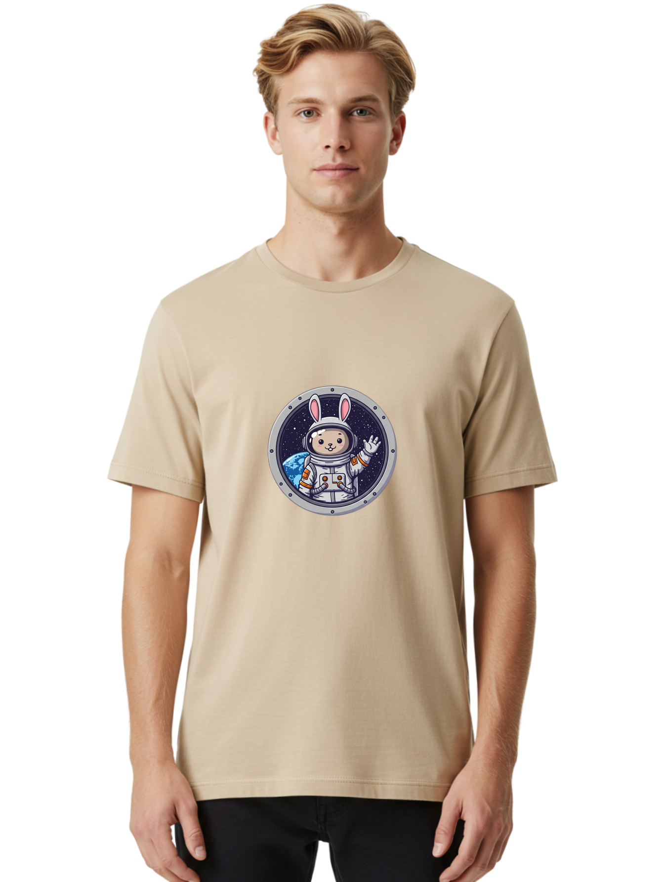 Astronaut-Rabbit-9 Men'S Graphic Tee, 100% Cotton, Comfortable Casual Summer Wear, Machine Washable, Vintage Camera, Old Camera, Antique Camera, Black Camera, Classic Photography, Photography Equipment, Nostalgic Device, Film Camera, Bah503