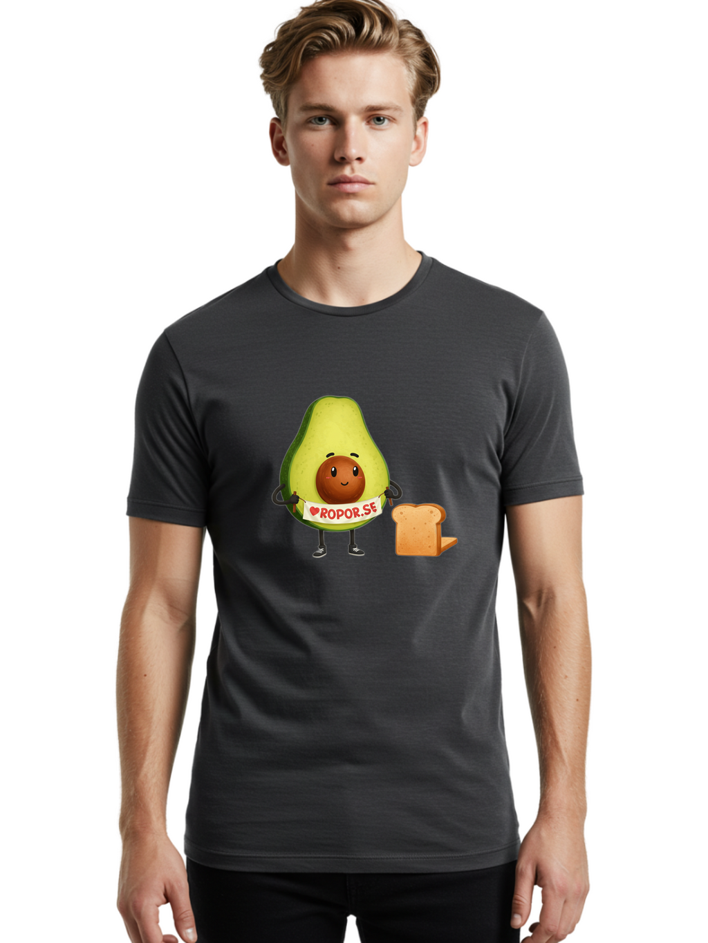 Avocado-Character-Ropor-Se Men'S Graphic Tee, 100% Cotton, Comfortable Casual Summer Wear, Machine Washable, Vintage Camera, Old Camera, Antique Camera, Black Camera, Classic Photography, Photography Equipment, Nostalgic Device, Film Camera, Bah508