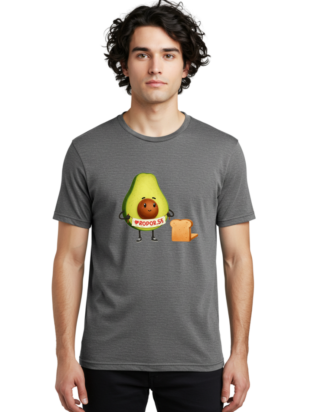 Avocado-Character-Ropor-Se Men'S Graphic Tee, 100% Cotton, Comfortable Casual Summer Wear, Machine Washable, Vintage Camera, Old Camera, Antique Camera, Black Camera, Classic Photography, Photography Equipment, Nostalgic Device, Film Camera, Bah508