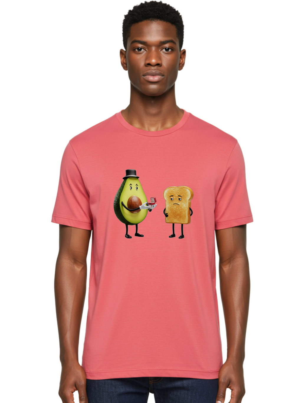 Avocado-Proposing-To-Toast Men'S Graphic Tee, 100% Cotton, Comfortable Casual Summer Wear, Machine Washable, Vintage Camera, Old Camera, Antique Camera, Black Camera, Classic Photography, Photography Equipment, Nostalgic Device, Film Camera, Bah511