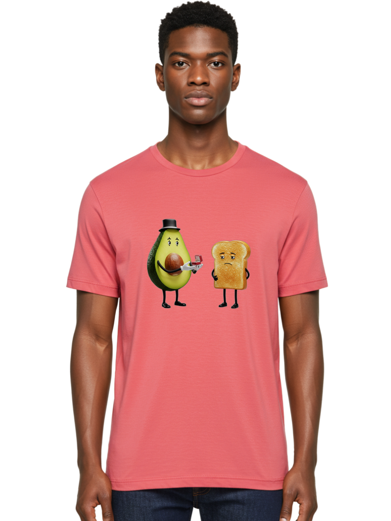 Avocado-Proposing-To-Toast Men'S Graphic Tee, 100% Cotton, Comfortable Casual Summer Wear, Machine Washable, Vintage Camera, Old Camera, Antique Camera, Black Camera, Classic Photography, Photography Equipment, Nostalgic Device, Film Camera, Bah511
