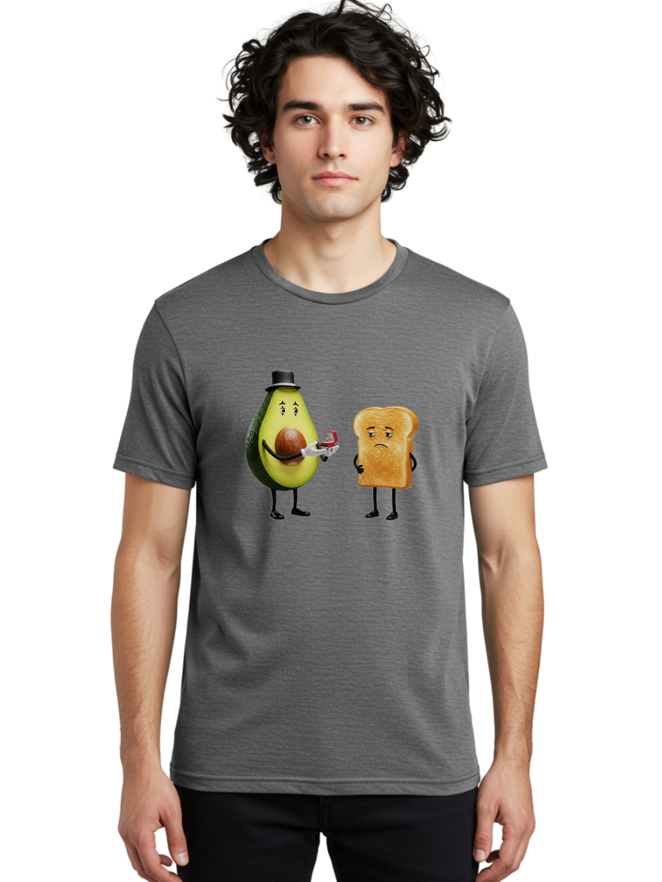 Avocado-Proposing-To-Toast Men'S Graphic Tee, 100% Cotton, Comfortable Casual Summer Wear, Machine Washable, Vintage Camera, Old Camera, Antique Camera, Black Camera, Classic Photography, Photography Equipment, Nostalgic Device, Film Camera, Bah511