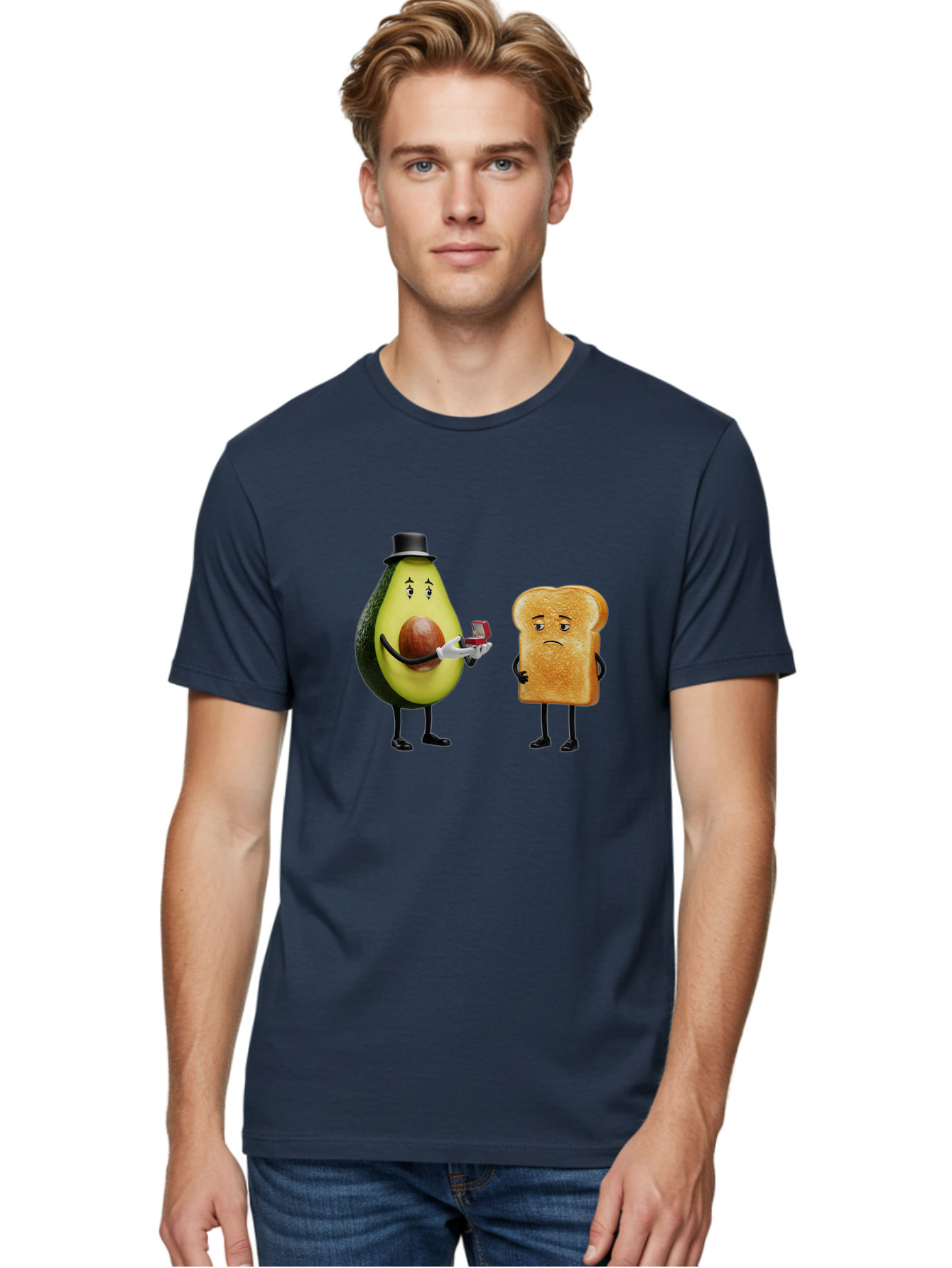 Avocado-Proposing-To-Toast Men'S Graphic Tee, 100% Cotton, Comfortable Casual Summer Wear, Machine Washable, Vintage Camera, Old Camera, Antique Camera, Black Camera, Classic Photography, Photography Equipment, Nostalgic Device, Film Camera, Bah511