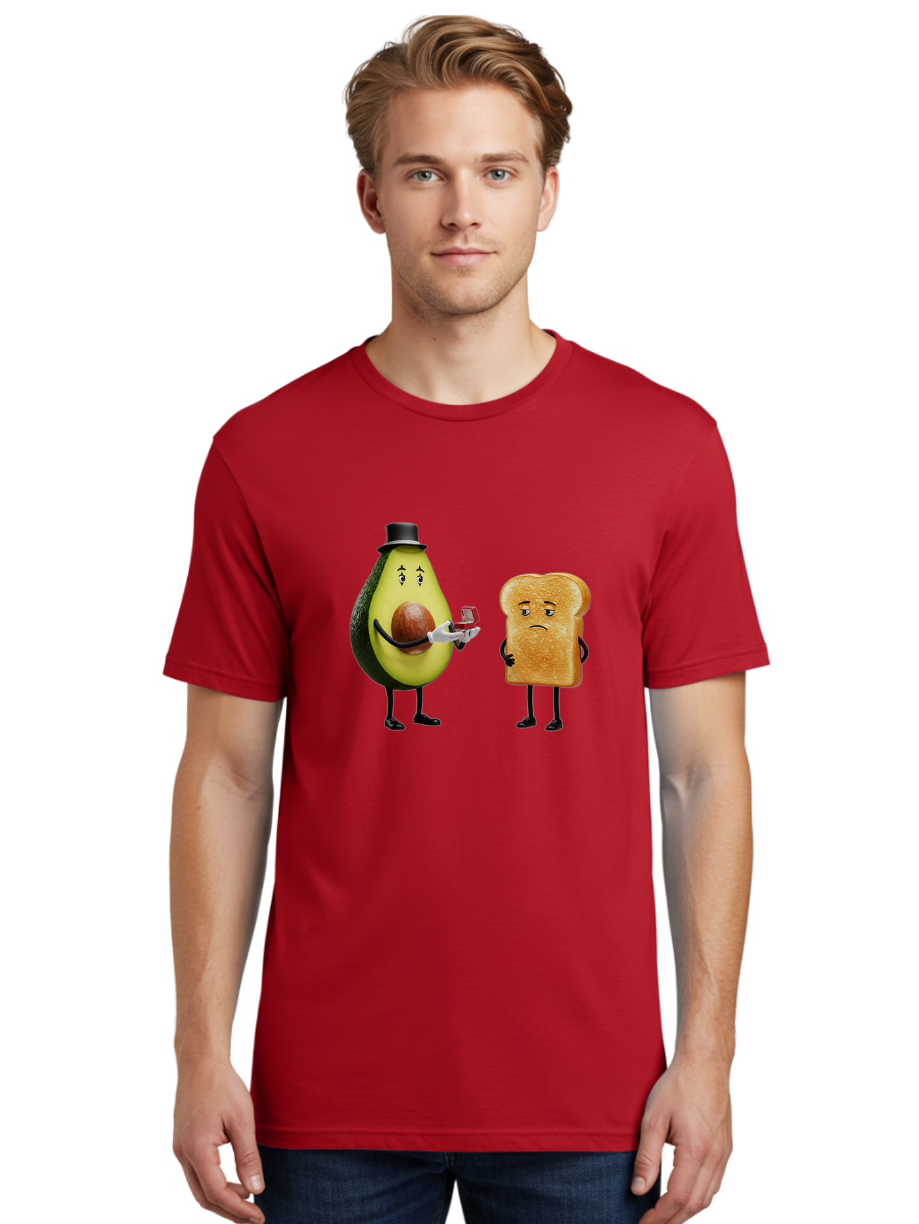 Avocado-Proposing-To-Toast Men'S Graphic Tee, 100% Cotton, Comfortable Casual Summer Wear, Machine Washable, Vintage Camera, Old Camera, Antique Camera, Black Camera, Classic Photography, Photography Equipment, Nostalgic Device, Film Camera, Bah511