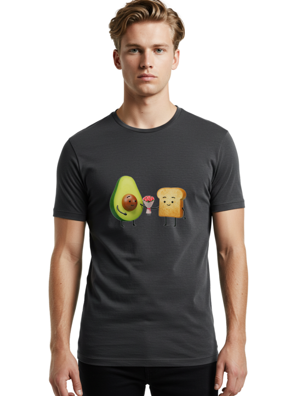 Avocado-Toast-10 Men'S Graphic Tee, 100% Cotton, Comfortable Casual Summer Wear, Machine Washable, Vintage Camera, Old Camera, Antique Camera, Black Camera, Classic Photography, Photography Equipment, Nostalgic Device, Film Camera, Camera Art Bah513