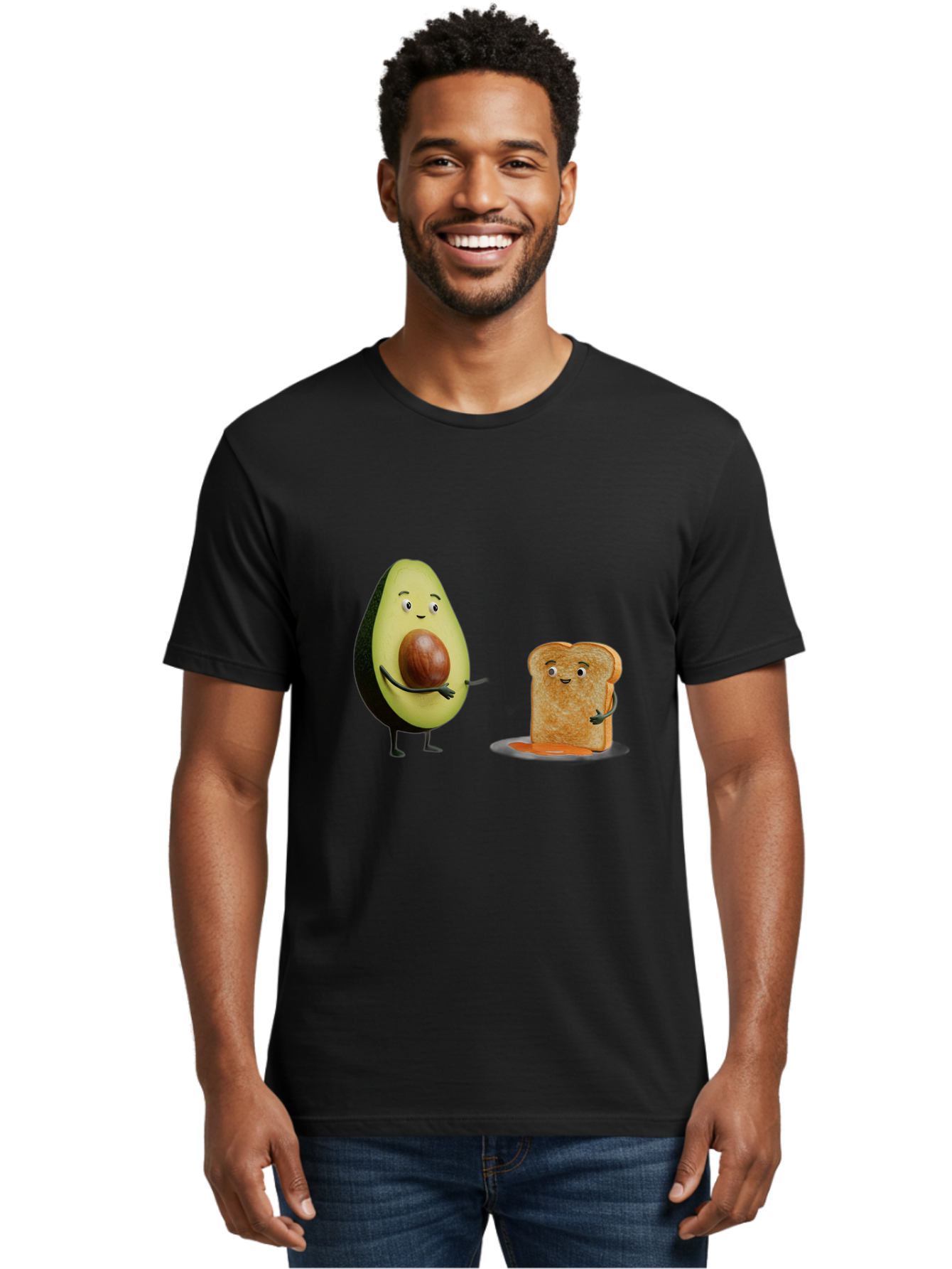 Avocado-Toast-14 Men'S Graphic Tee, 100% Cotton, Comfortable Casual Summer Wear, Machine Washable, Vintage Camera, Old Camera, Antique Camera, Black Camera, Classic Photography, Photography Equipment, Nostalgic Device, Film Camera, Camera Art Bah517