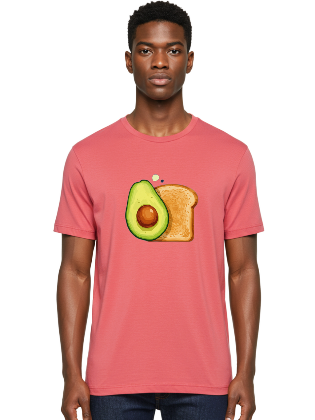 Avocado-Toast-17 Men'S Graphic Tee, 100% Cotton, Comfortable Casual Summer Wear, Machine Washable, Vintage Camera, Old Camera, Antique Camera, Black Camera, Classic Photography, Photography Equipment, Nostalgic Device, Film Camera, Camera Art Bah520